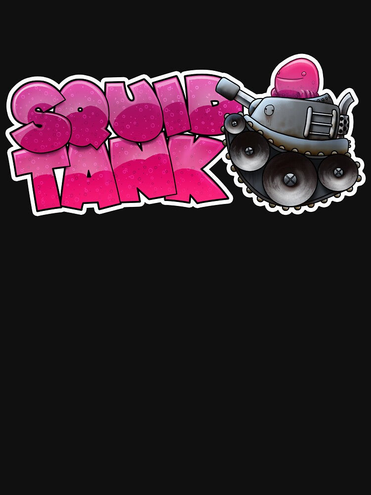 SQUIDTANK - Plain Logo by shauno Unisex , , , Long Sleeve Tee