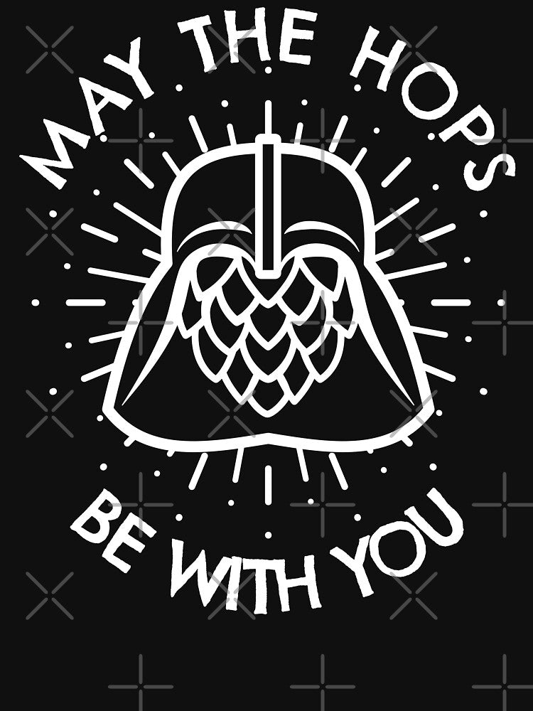May The Hops Be With You by DKdesigns27 Unisex , , , Long Sleeve Tee