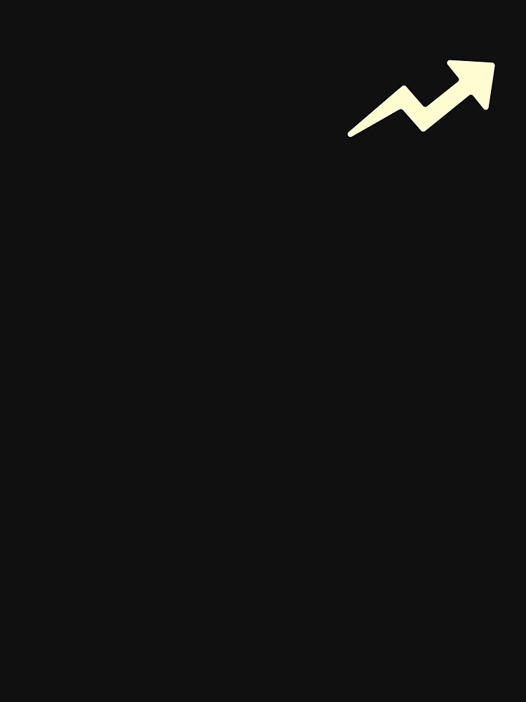 TRENDING UP ARROW (CREAM) by Top10Designs