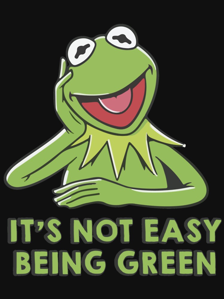 Kermit the frog by sandrawivia Unisex , , , Long Sleeve Tee