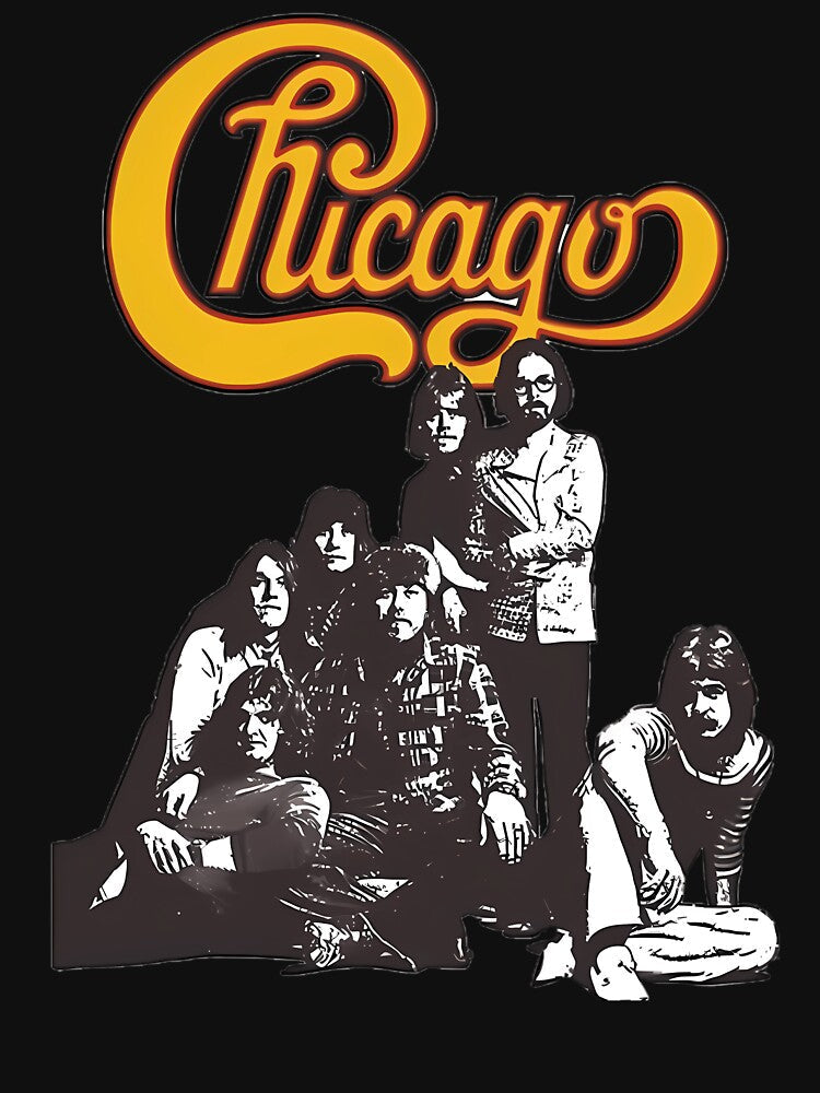 Chicago band by zaffagayoom Unisex , , , Long Sleeve Tee