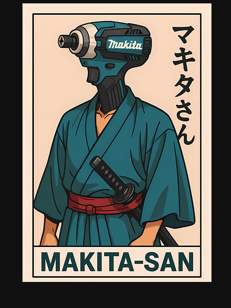 Makita-San (Original) Anime Japanese by odelow Unisex , , , Long Sleeve Tee