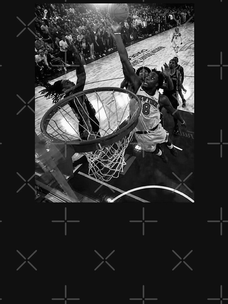 OG Anunoby: New York Basketball Finals 2026 The Hand Of OG by tayjeffrey61 Unisex , , , Long Sleeve Tee