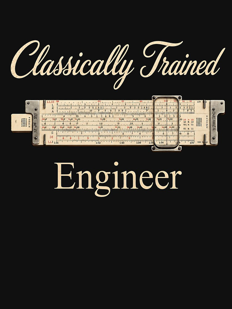 Classically Trained Engineer by Randomera Unisex , , , Long Sleeve Tee