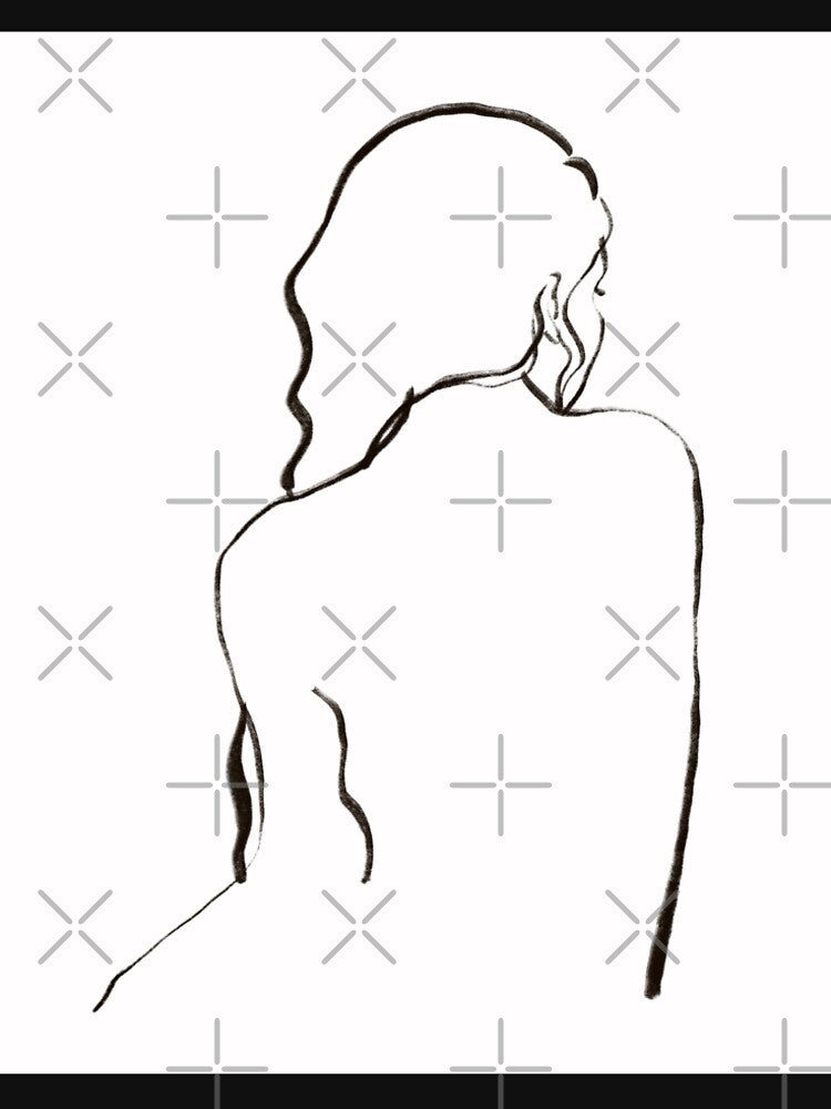 Woman Aesthetic Drawing by trajeado14