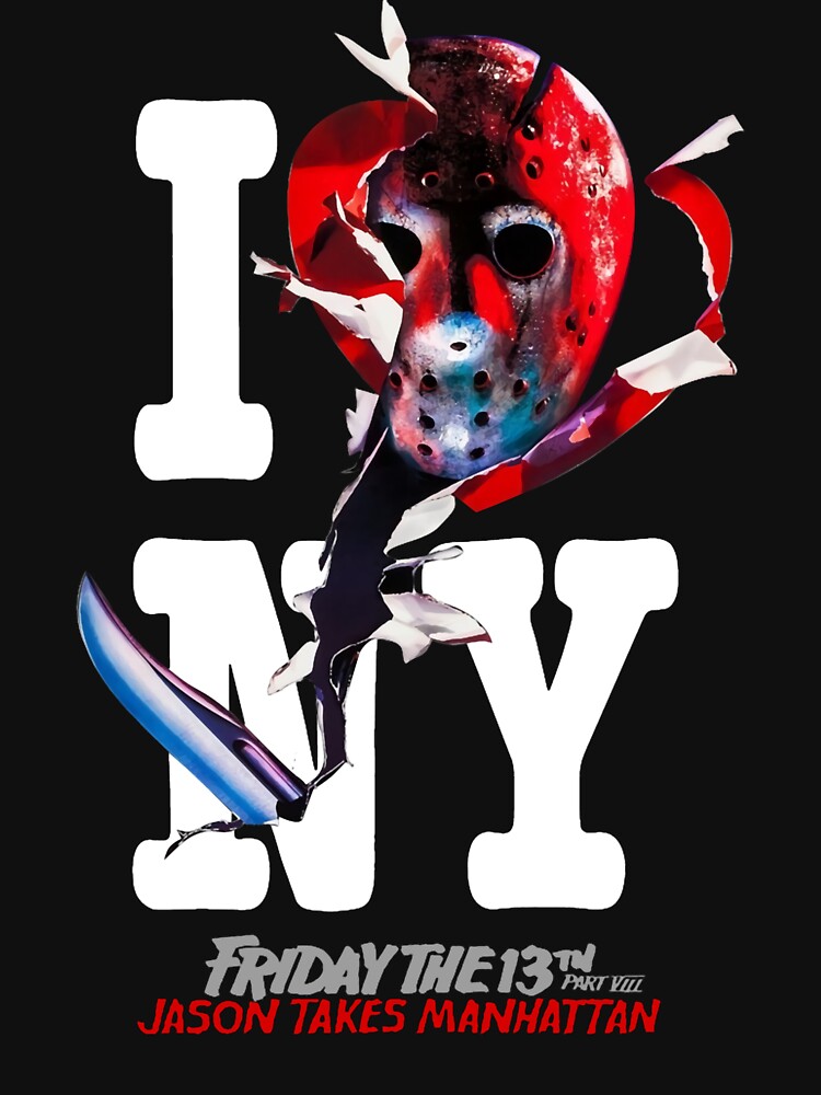 Friday The 13th Black Horror Movie by coolheartstudio Unisex , , , Long Sleeve Tee