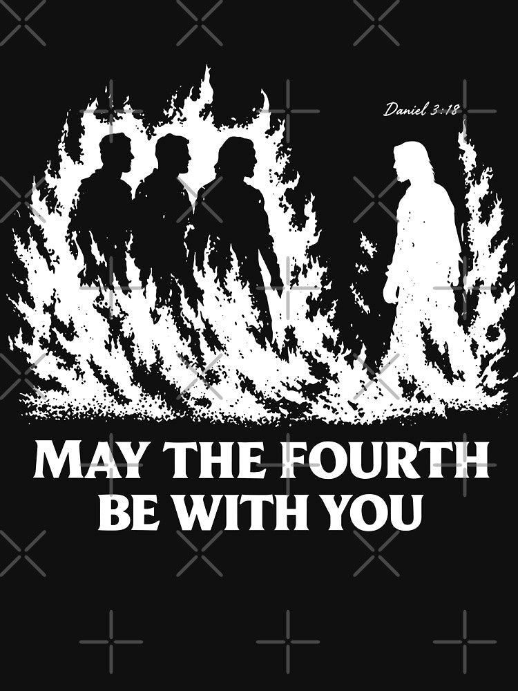 May The Fourth Be With You Daniel 3 18 by LOUP-SOLI Unisex , , , Long Sleeve Tee