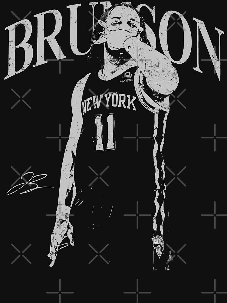 Jalen Brunson Vintage by collinswired Unisex , , , Long Sleeve Tee