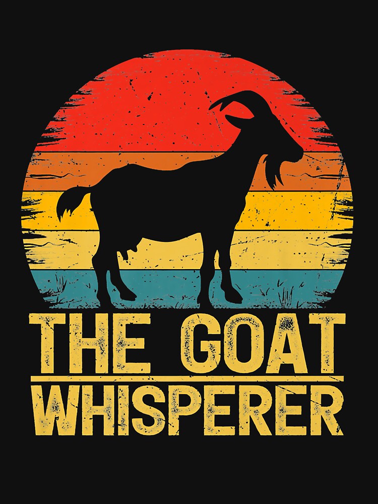 The Goat Whisperer Vintage by mathewbenjamin Unisex , , , Long Sleeve Tee