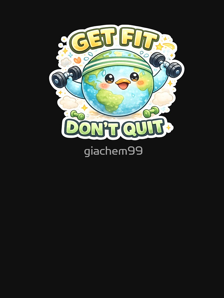 Sweet Fitness Earth Get Fit Design by giachem99