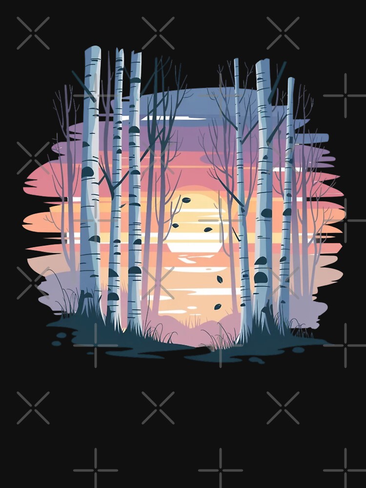 The birches by Mateusz Majcherek