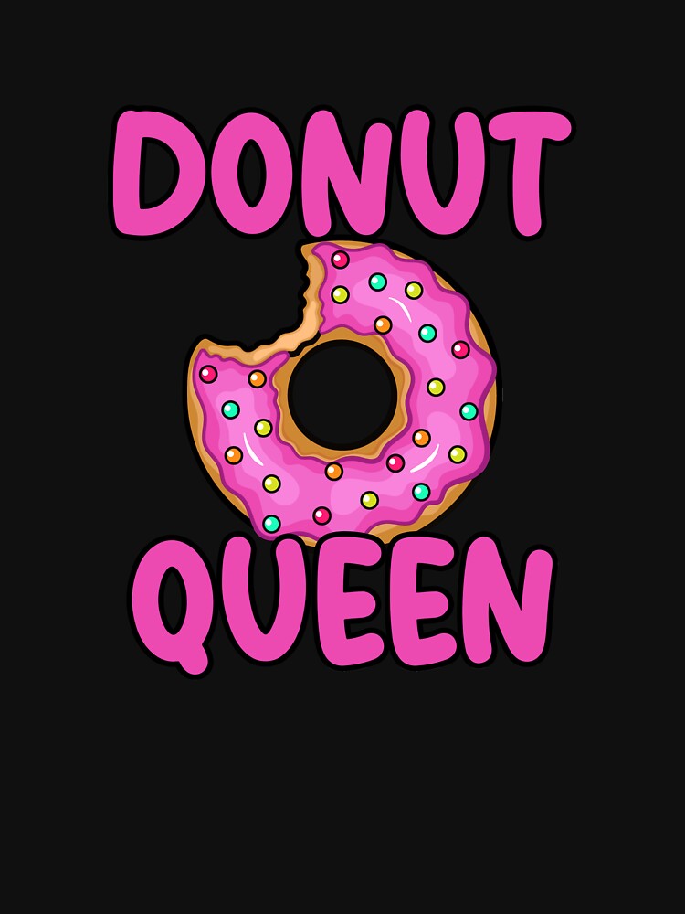 Donut Quenn Mama of  Funny  Donut Birthday by SwankyFine