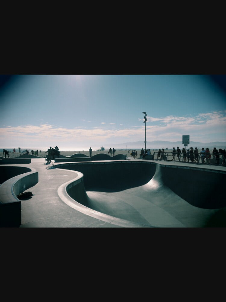 Venice Skate Park 1 Premium by ximenagene Unisex , , , Long Sleeve Tee