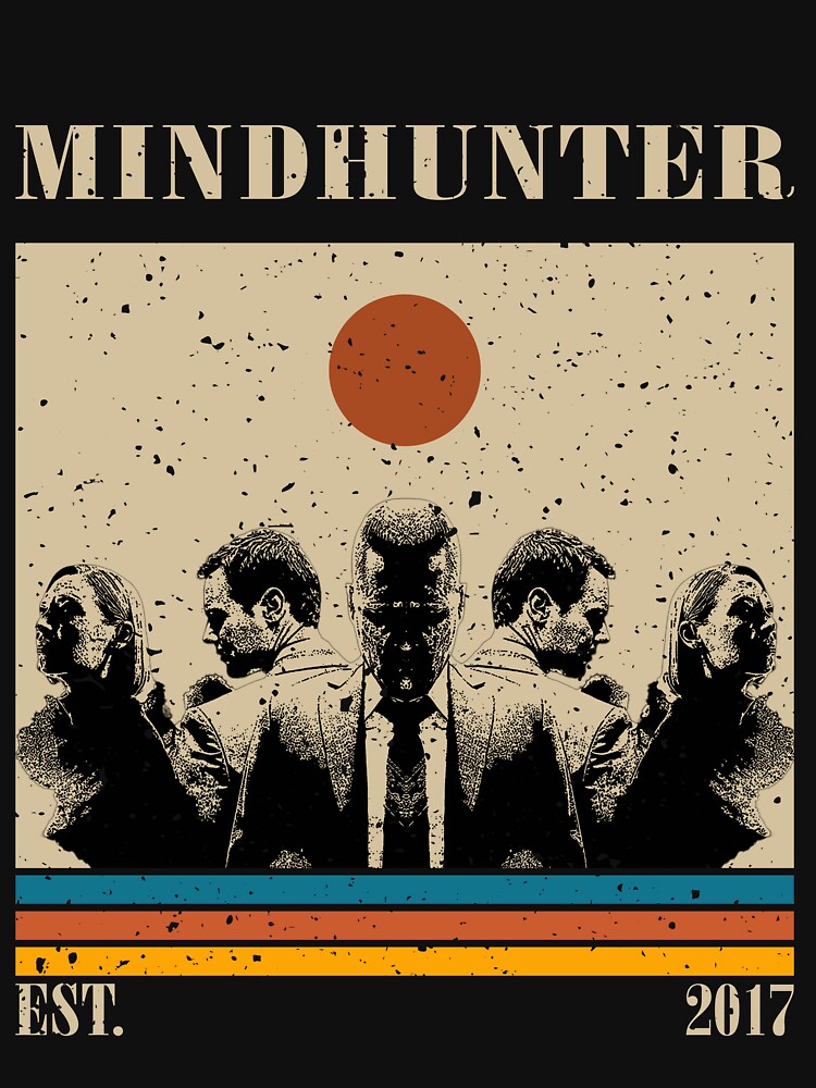 Retro Mindhunter by MicheleWelHoBo Unisex , , , Long Sleeve Tee