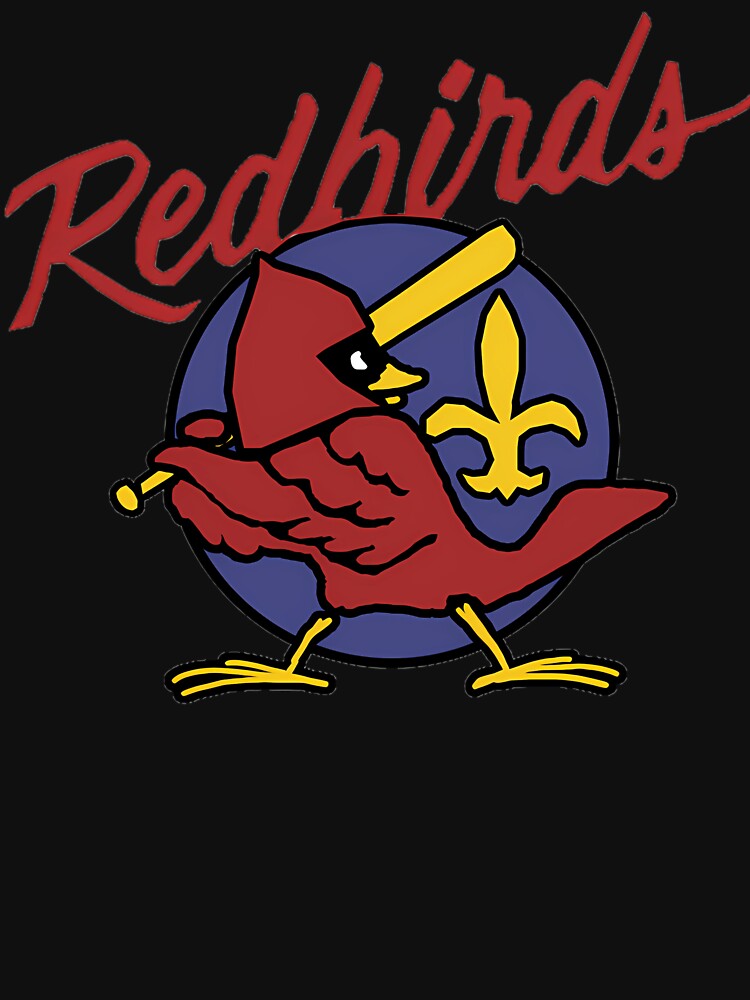 Louisville Redbirds Vintage Minor League Baseball by stickersym Unisex , , , Long Sleeve Tee
