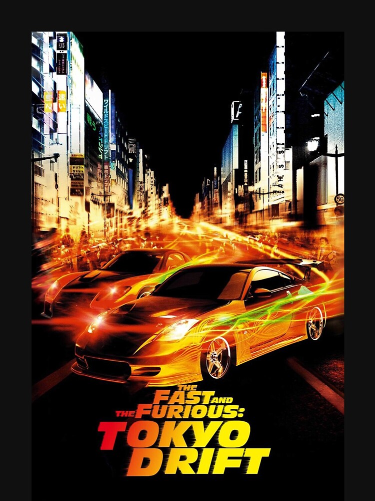 tokyo drift movie by JosephDooley Unisex , , , Long Sleeve Tee