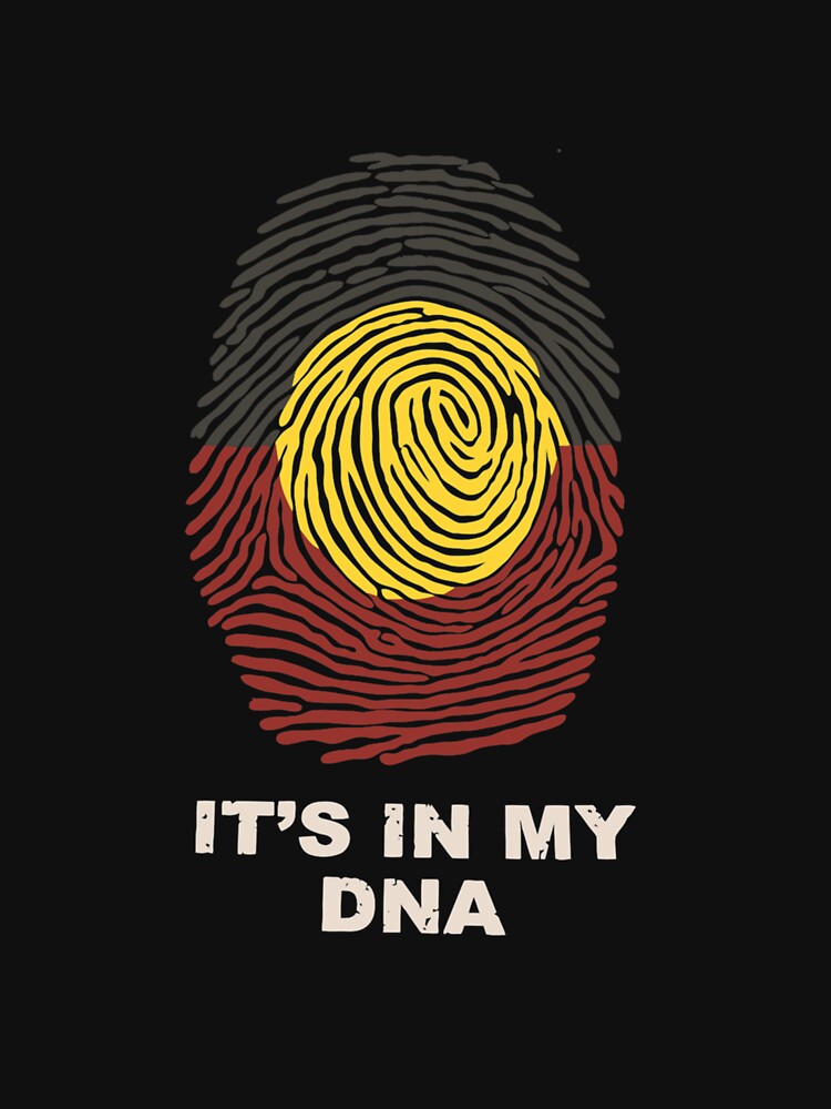Aboriginal Basic DNA Essential by LeoOsterloher Unisex , , , Long Sleeve Tee