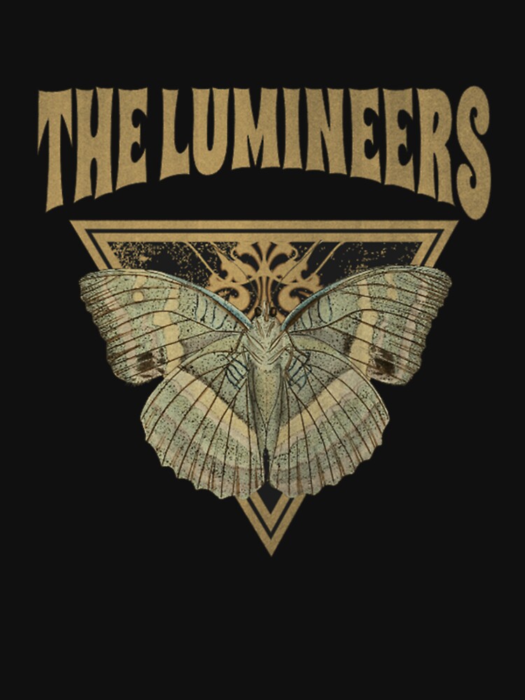 The Lumineers Vintage Butterfly Emblem by Twistedpenda Unisex , , , Long Sleeve Tee