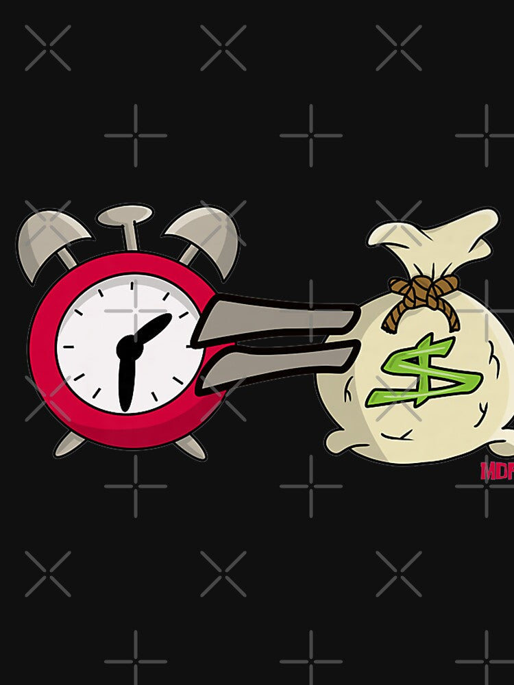 MDFL-Designs-Time-Is-Money-Premium by marymc curdy ⭐⭐⭐⭐⭐ Unisex , , , Long Sleeve Tee