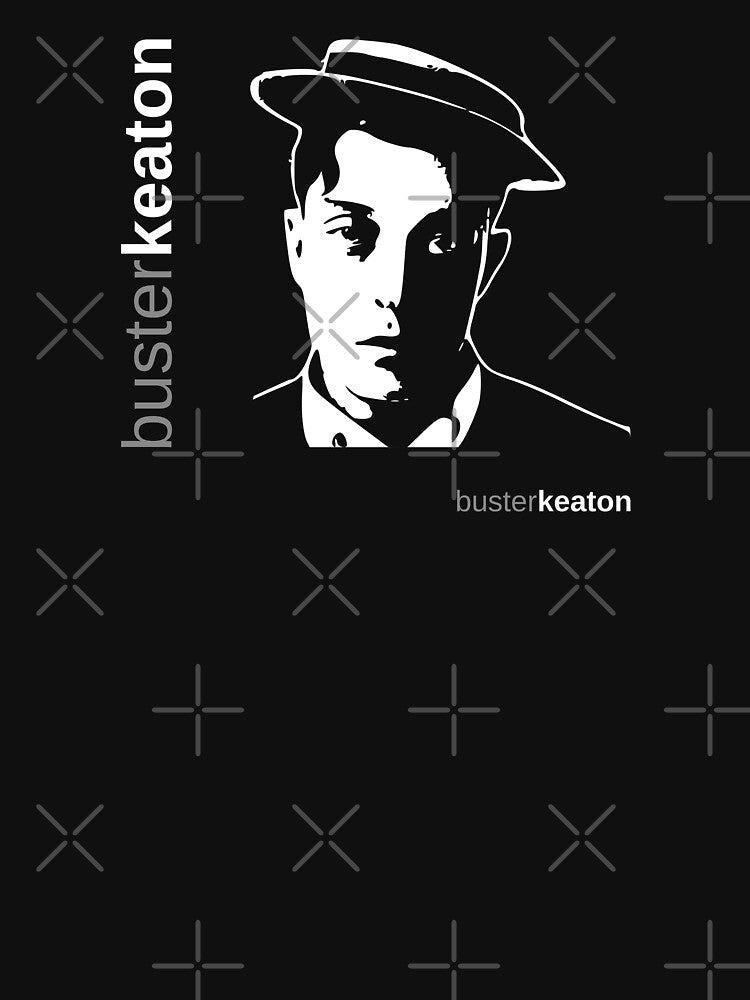 Classic Buster Keaton poster by CMYKStudio Unisex , , , Long Sleeve Tee