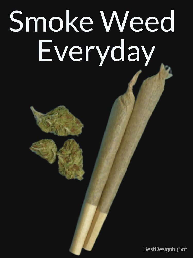 Smoke Weed Everyday Cannabis, Marijuana, Funny Weed by BestDesignbySof Unisex , , , Long Sleeve Tee