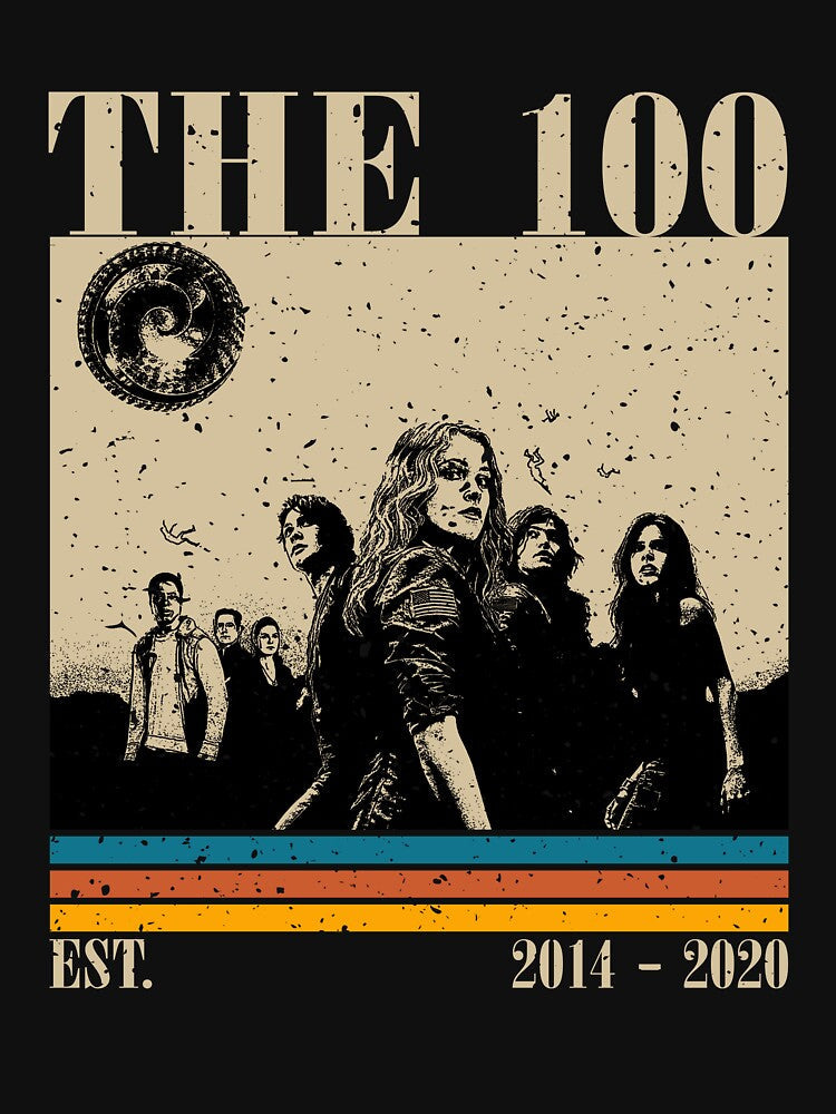 Retro The 100 by CoreyBurch Unisex , , , Long Sleeve Tee