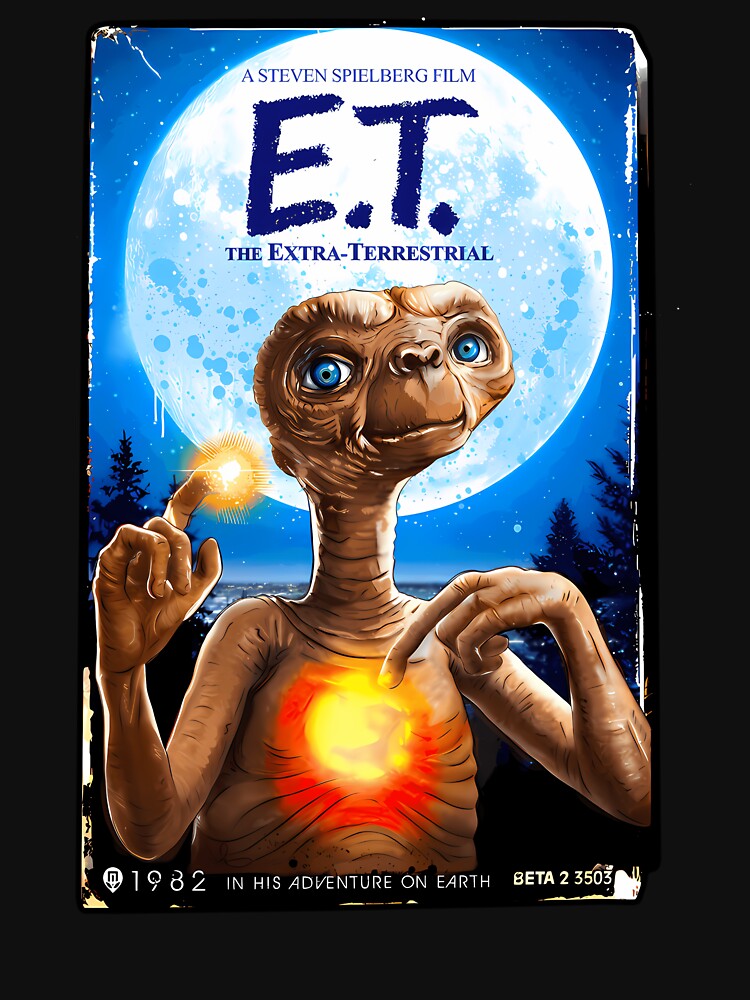E.T. Beta Cassette by monsterSablon Unisex , , , Long Sleeve Tee