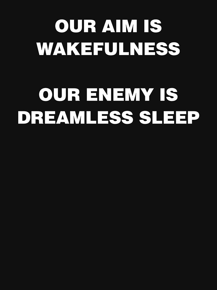 Wakefulness & Dreamless Sleep by arcanafoundry