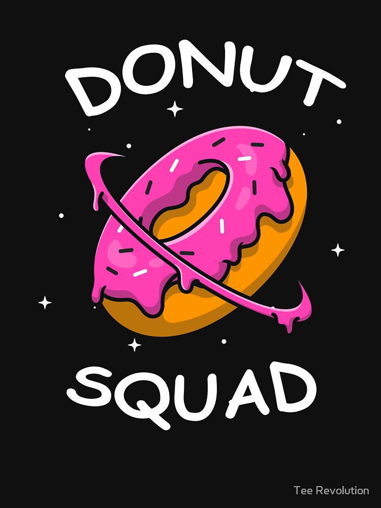 Donut Squad Funny Donut, Donut Lover Birthday Gift for Girls by Tee Revolution Unisex , , , Long Sleeve Tee
