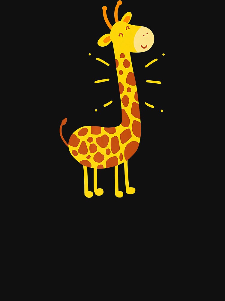 Cute Giraffes Giraffe Lover Gift Premium by EliseJenkins Unisex , , , Long Sleeve Tee