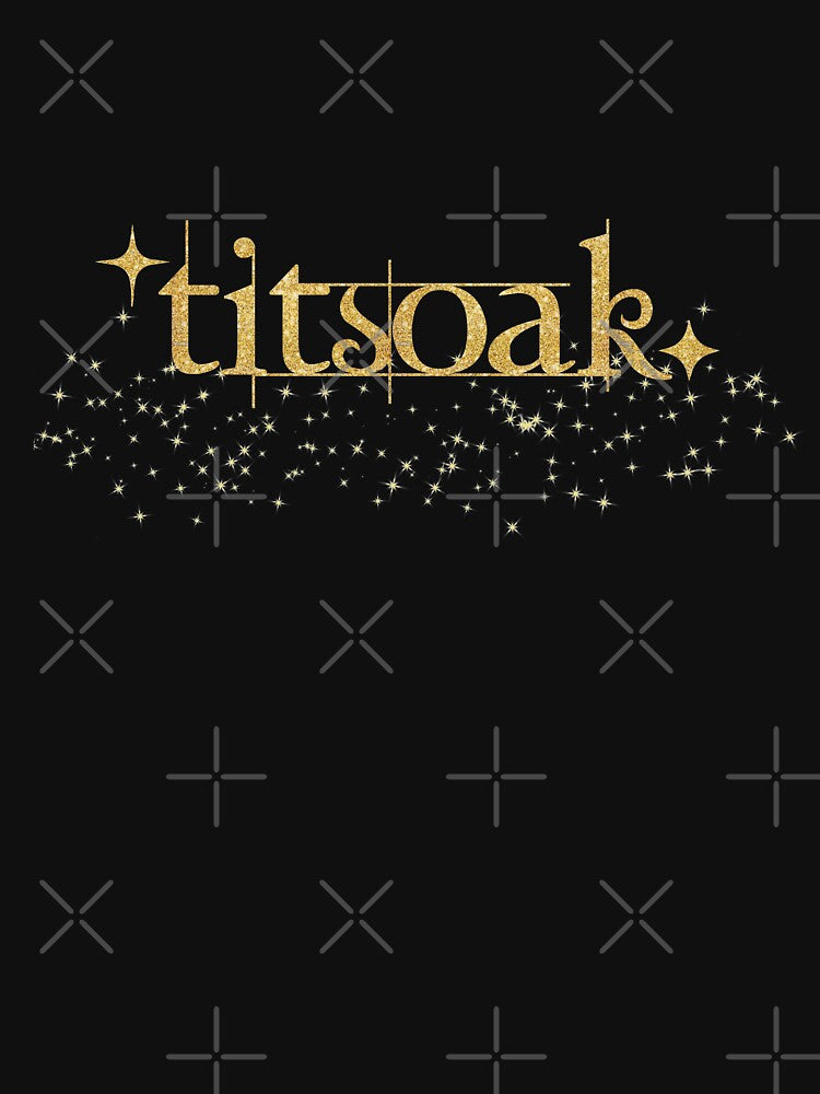 TITSOAK - Sparkle Gold by stickersworld31 Unisex , , , Long Sleeve Tee