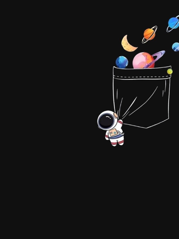 Astronaut Minimalist by GraphicMondaze