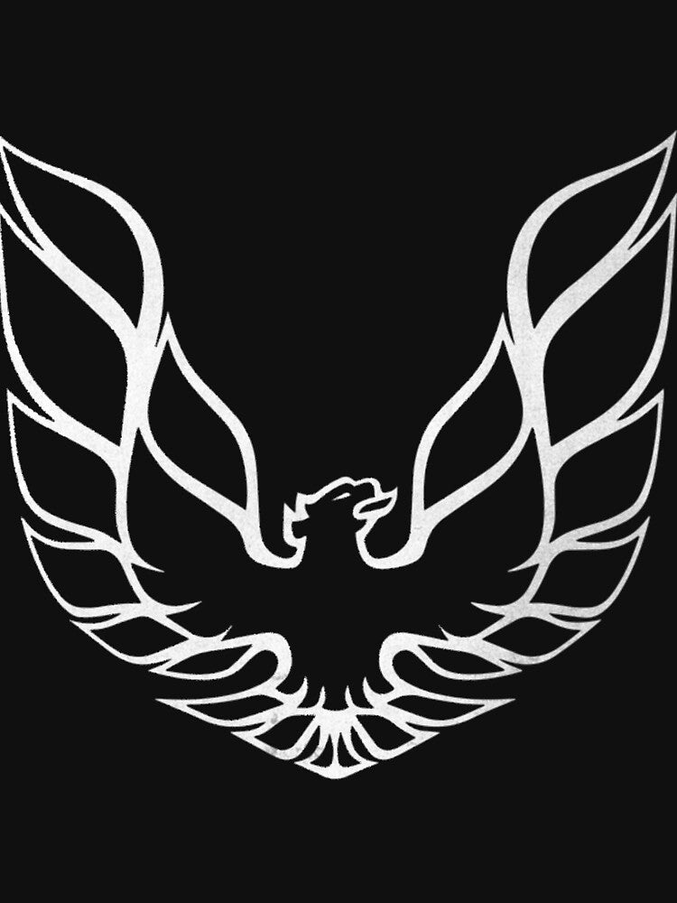 Trans Am Logo White Premium by FannieGree Unisex , , , Long Sleeve Tee