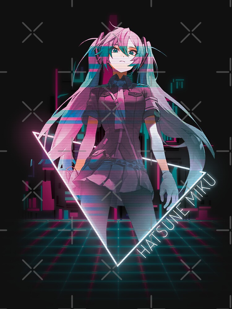 Vocaloid - Binary Horizon #01- Hatsune Miku 03 by Recup-Tout Unisex , , , Long Sleeve Tee