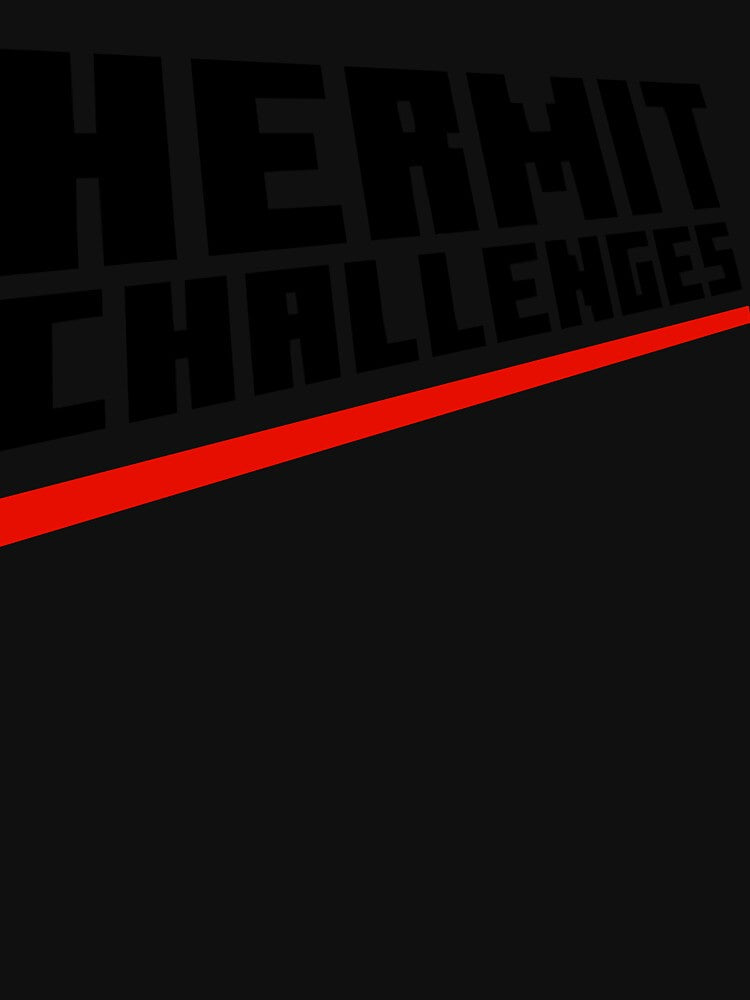Hermit Challenges Premium by CarloBarba Unisex , , , Long Sleeve Tee