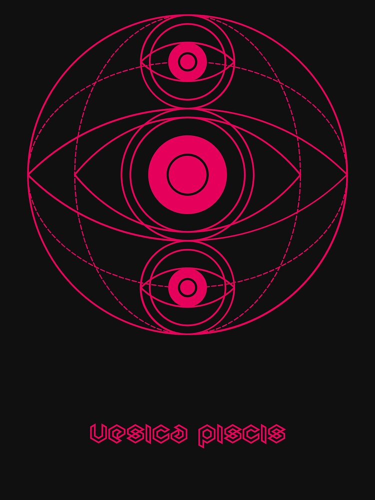 Sacred geometry, Vesica Piscis, Intertwined Circles 5 by Numbers-Art