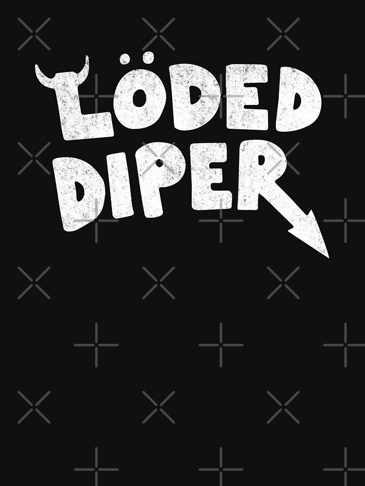 Loded Diaper by Primotees Unisex , , , Long Sleeve Tee