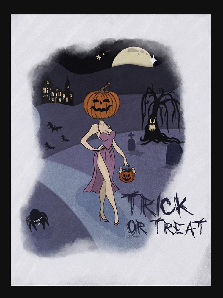 Trick or treat Premium Scoop by Jeaniborne12 Unisex , , , Long Sleeve Tee