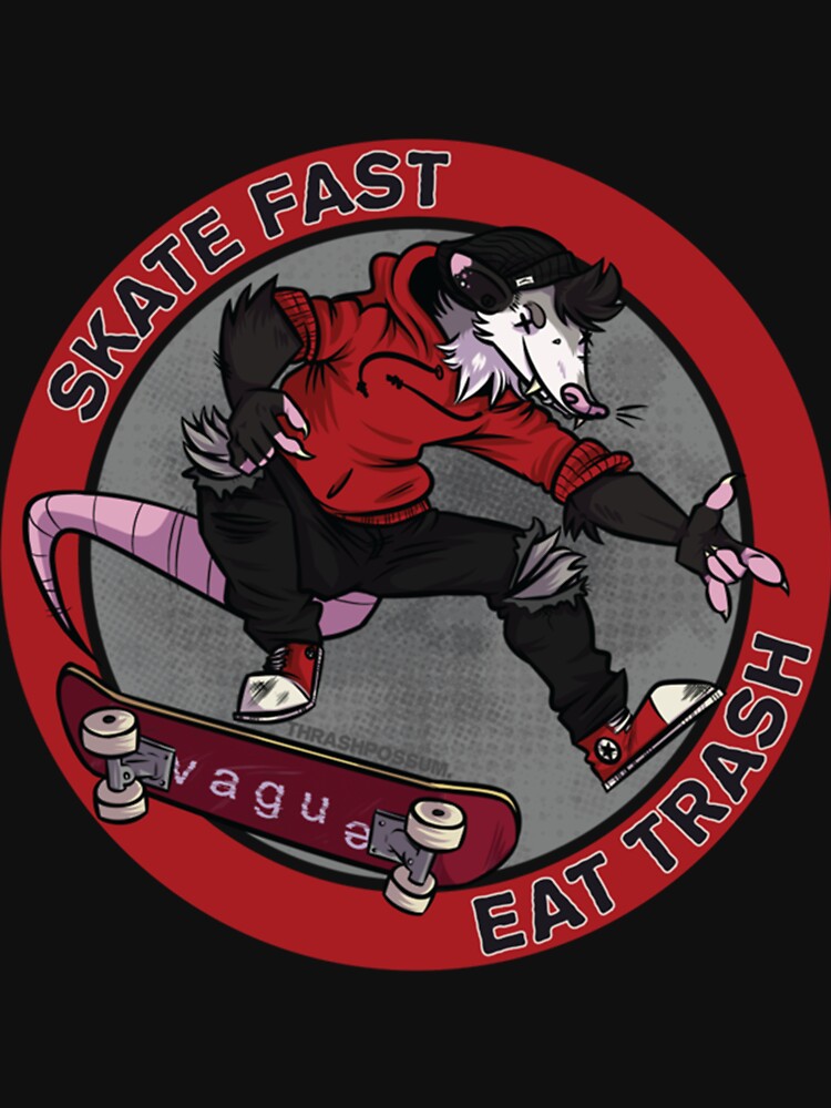 Skate Fast Eat Trash Premium by ximenagene Unisex , , , Long Sleeve Tee