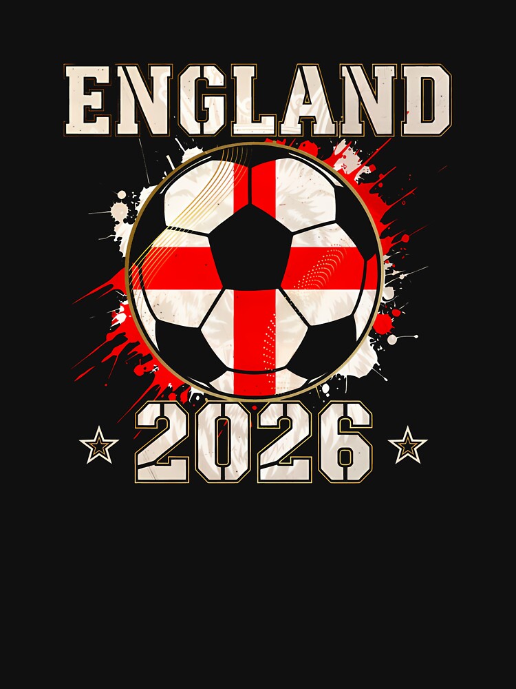 Front Print England Soccer World Cup 2026 - English Fan Gift _84562392 by KTY-NUSS Unisex , , , Long Sleeve Tee