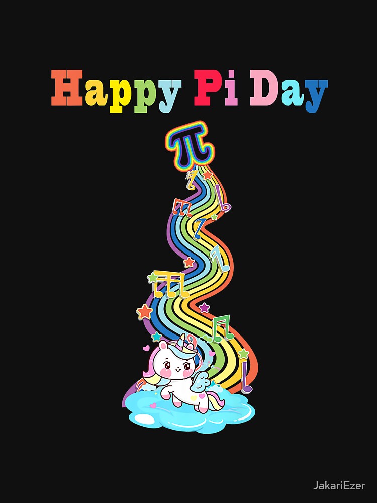 Pi Day Unicorn Cute Teachers Student Professor 3.14 Women Premium by JakariEzer Unisex , , , Long Sleeve Tee