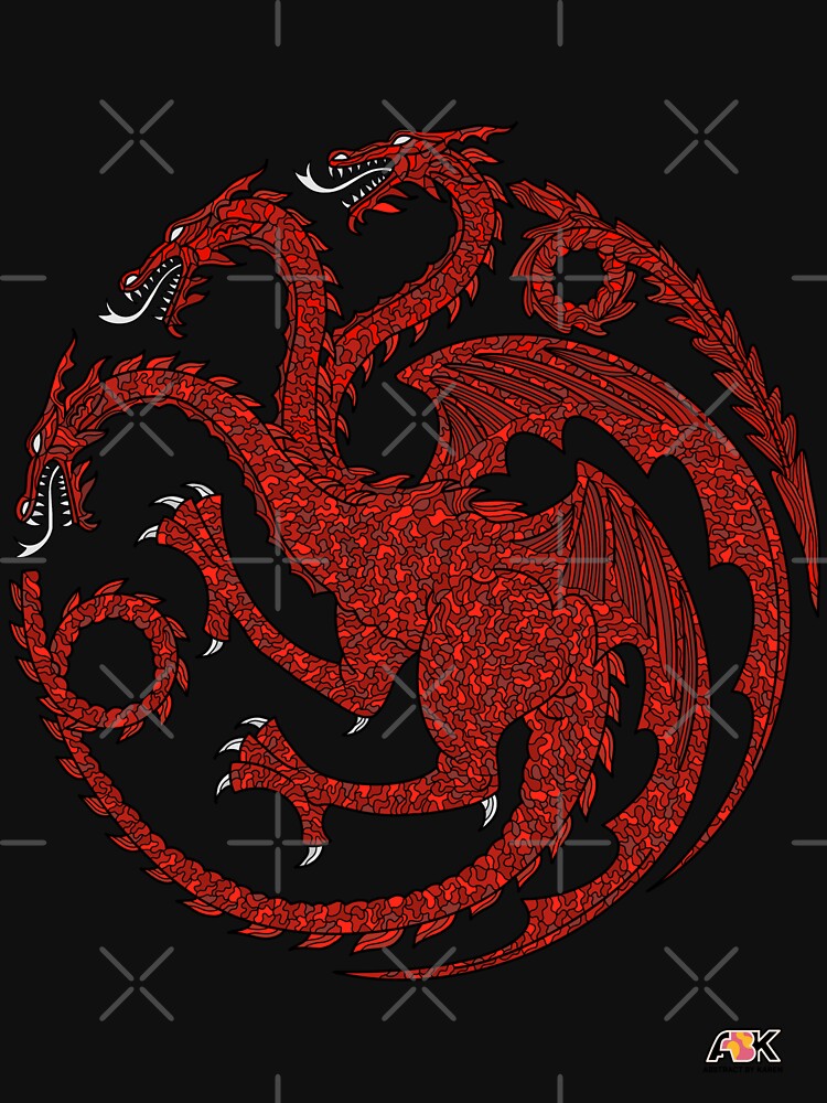 House Targaryen by abstractbykaren Unisex , , , Long Sleeve Tee