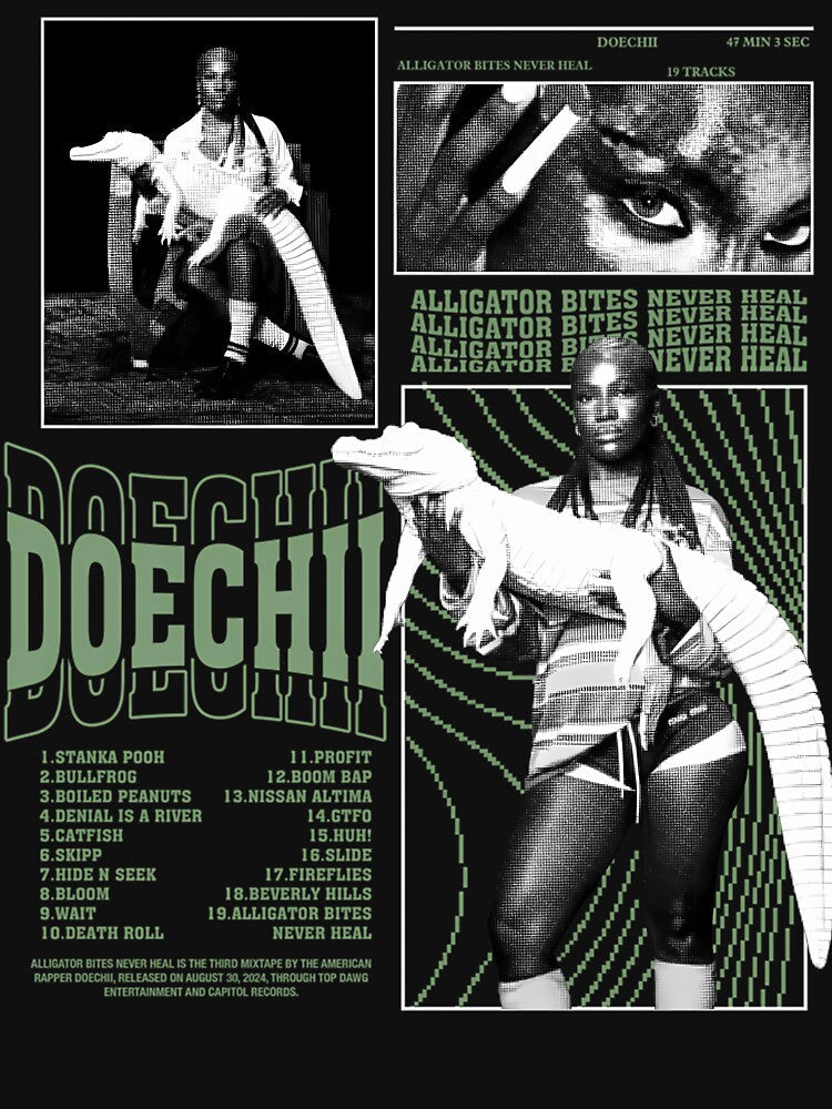 Doechii Album Retro Vintage by AttempleCan Unisex , , , Long Sleeve Tee