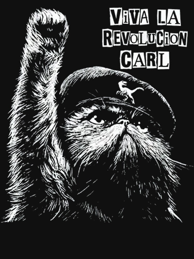 Viva La Revolucion Carl Dungeon Crawler Carl by AnitaVibes Unisex , , , Long Sleeve Tee