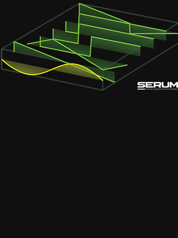 Xfer Records Serum - Basic Shapes by OroarkBates Unisex , , , Long Sleeve Tee