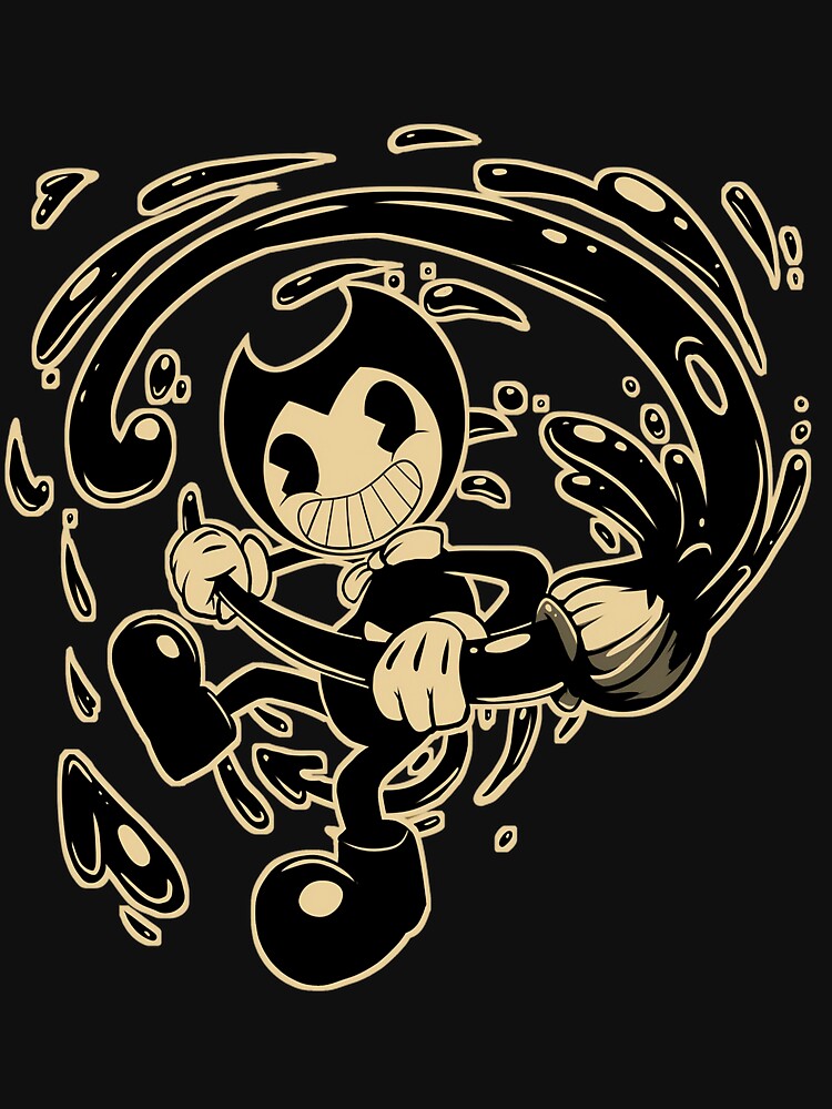 bendy and the ink machine by kitchellpostle Unisex , , , Long Sleeve Tee