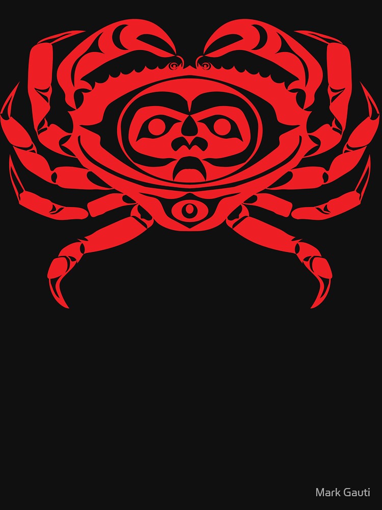 Red Rock Crab by Mark Gauti Unisex , , , Long Sleeve Tee