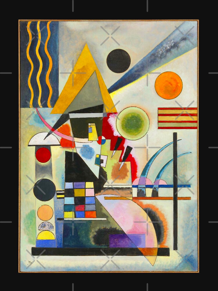 Kandinsky Swinging by TeeARTHY Unisex , , , Long Sleeve Tee