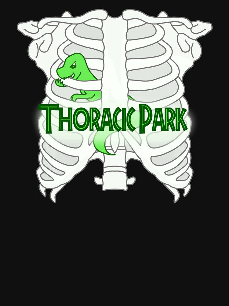 Thoracic Park Sticker by CaseyHogan Unisex , , , Long Sleeve Tee
