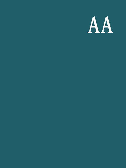 AA Initials Monogram Elegant White Letters by Jeallan Designs